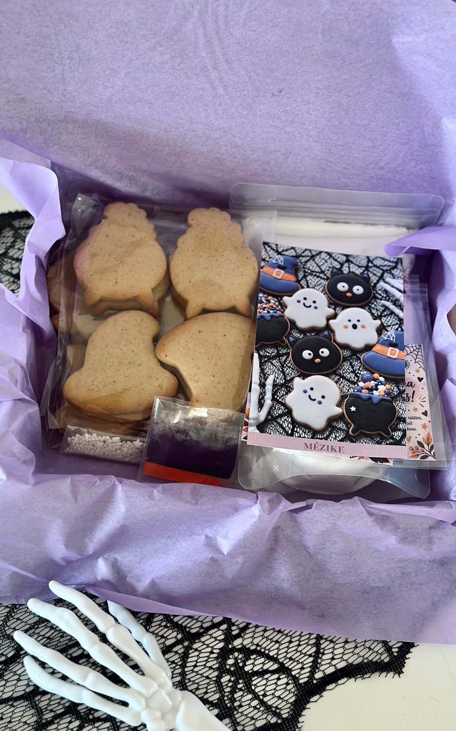 Halloween DIY MÉZIke box – 16 db mézivel - Image 2